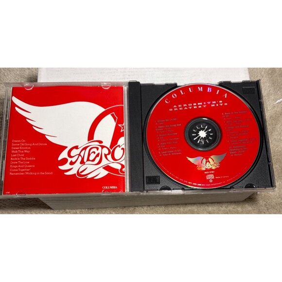 Aerosmiths Greatest Hits CD Columbia Records Classic Rock Album - Picture 5 of 8